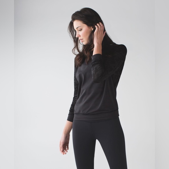 lululemon athletica Tops - 415-Lululemon Run For Days Long Sleeve
Black